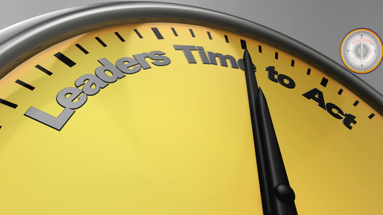 Leaders time to act